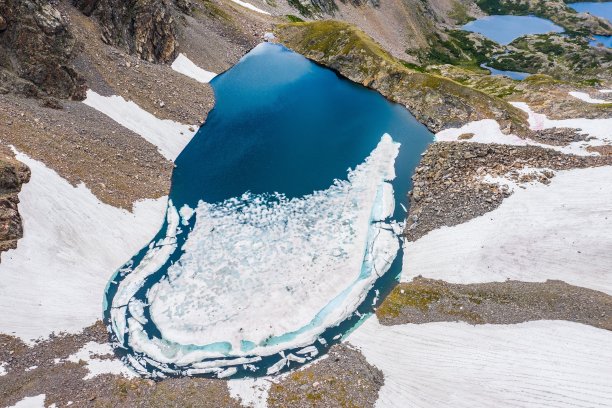 冰川湖图片下载