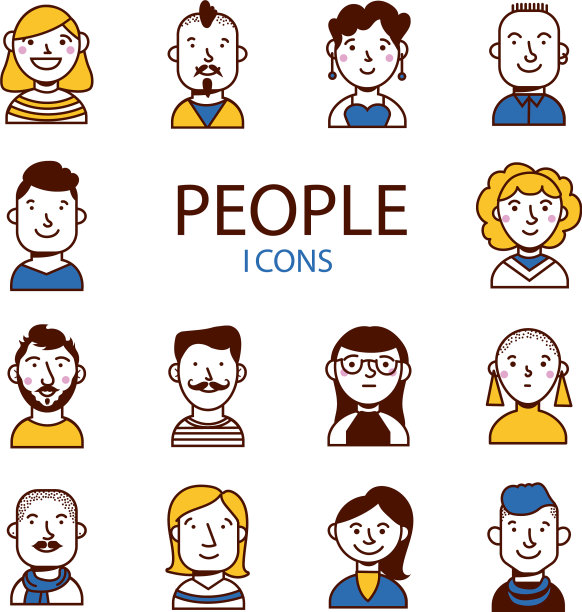 捆绑人群角色图片下载