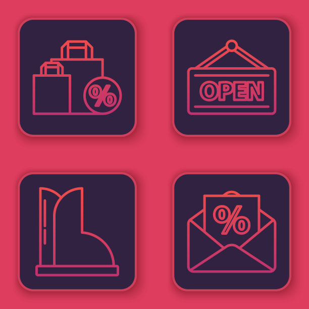 集购物袋与折扣防水图片下载