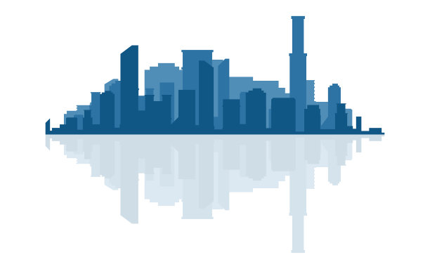 城市的轮廓图片下载