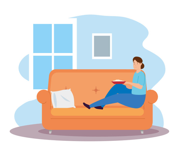 竞选活动是呆在家里，让女人待在客厅里图片下载