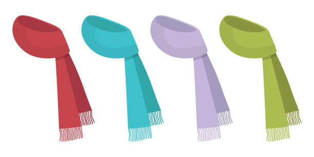 冬天的围巾图片下载