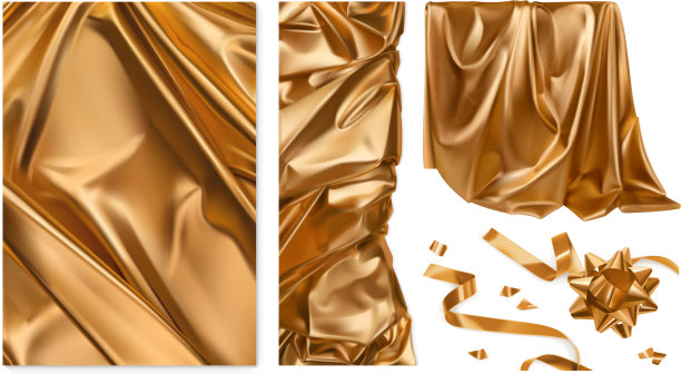 金布窗帘窗帘窗帘缎带蝴蝶结3d图片下载