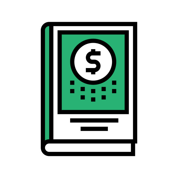 商业体裁颜色图标矢量插图图片下载