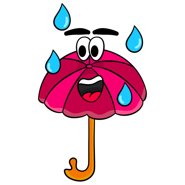 伞雨卡通图片下载