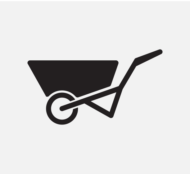 沙火车图标矢量标志设计模板图片下载