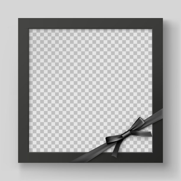 黑色纪念方框与空的地方图片下载