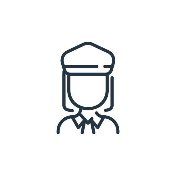 女人矢量图标孤立在白色背景。轮廓，细线女人图标为网站设计和移动，应用程序开发。细线女人轮廓图标矢量插图。图片下载