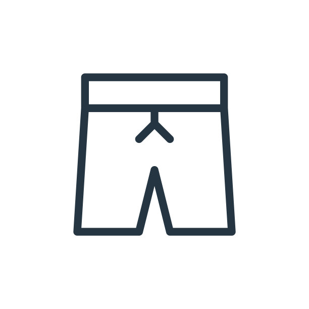 裤子矢量图标隔离在白色背景。轮廓，细线裤子图标，用于网站设计和移动，应用程序开发。细线裤子轮廓图标矢量插图。图片下载