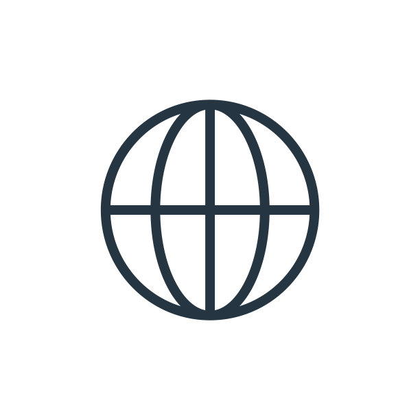 世界范围矢量图标孤立在白色背景。大纲，细线全球图标网站设计和移动，应用程序开发。细线世界范围轮廓图标矢量插图。图片下载