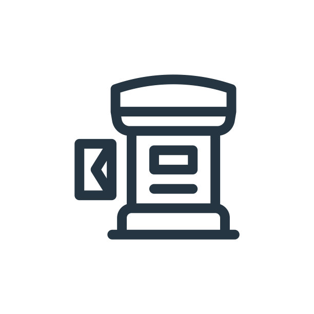 邮箱矢量图标孤立在白色背景。轮廓，细线邮箱图标，用于网站设计和移动，应用程序开发。细线邮政信箱轮廓图标矢量插图。图片下载