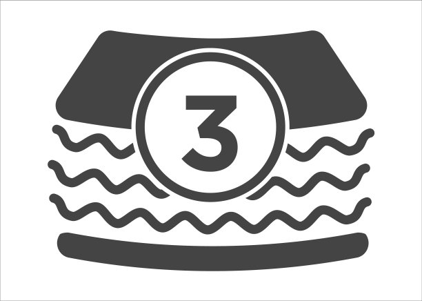 3层保护的尿布特写视图图片下载