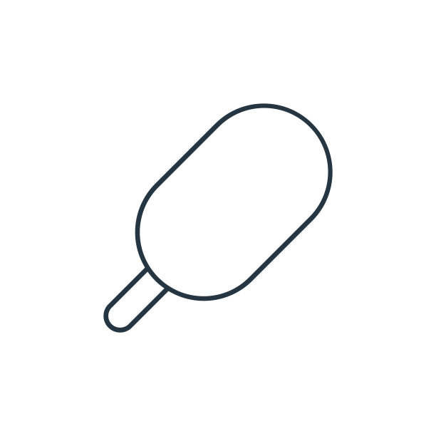 冰流行矢量图标孤立在白色背景。轮廓，细线冰pop图标用于网站设计和移动，应用程序开发。细线冰pop轮廓图标矢量插图。图片下载