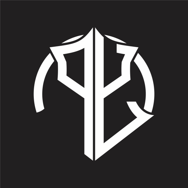 Py标志与会徽和圆的交织字母图片下载