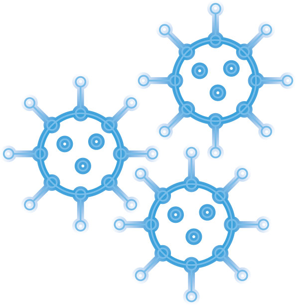 covid - 19颗粒大流行孤立图标图片下载