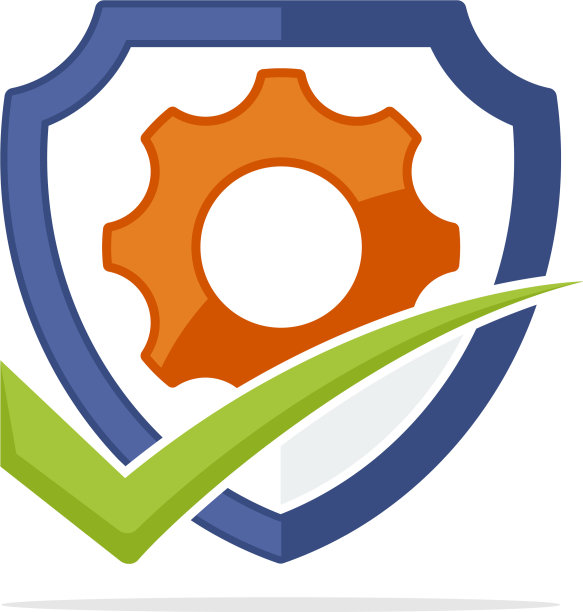 图标具有正确的技术保护理念图片下载