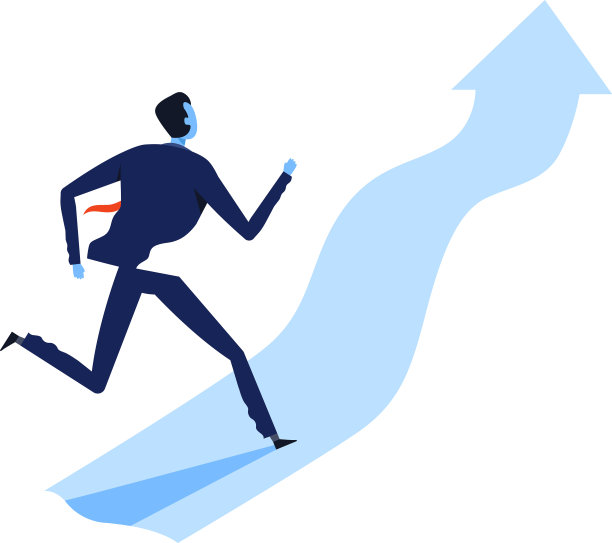 西装革履的成功商人图片下载