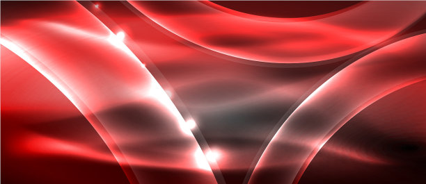 抽象背景用霓虹波光设计图片下载