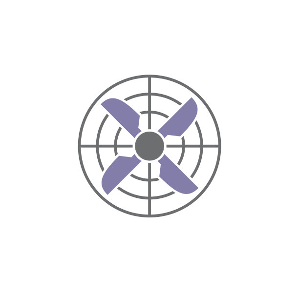 在图形和网页设计的背景上的风扇图标图片下载