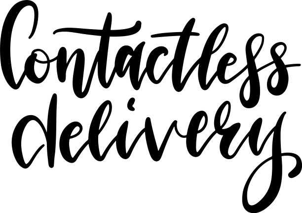 非接触投递字母报价冠状病毒图片下载