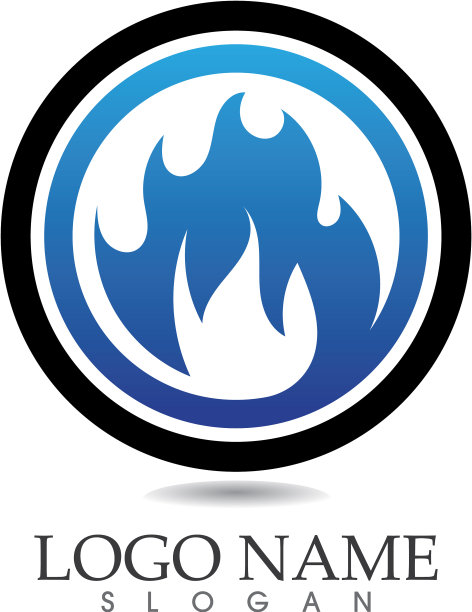 火火焰标志模板图标油气和能源图片下载