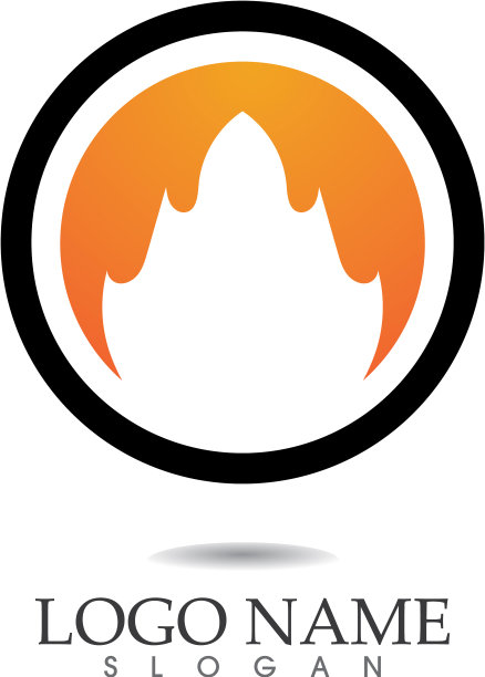 火火焰标志模板图标油气和能源图片下载