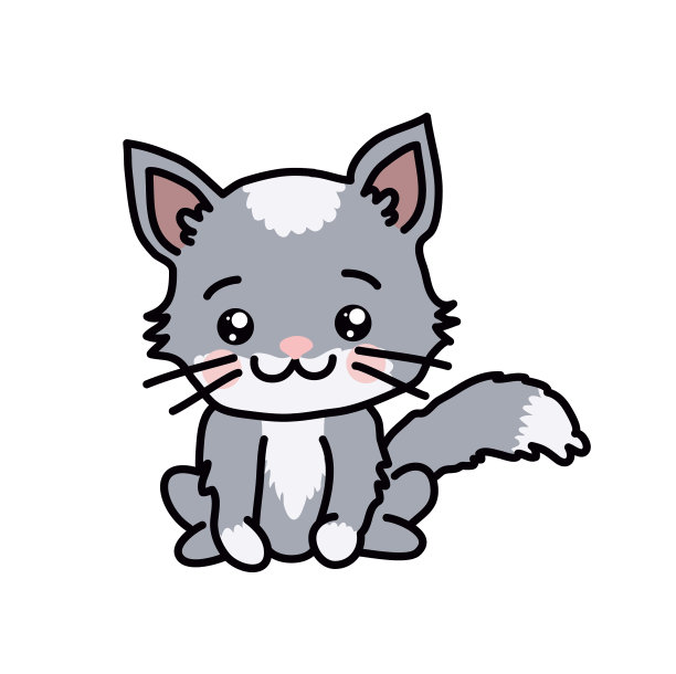 中国新年卡哇伊生肖动物clipart图片下载