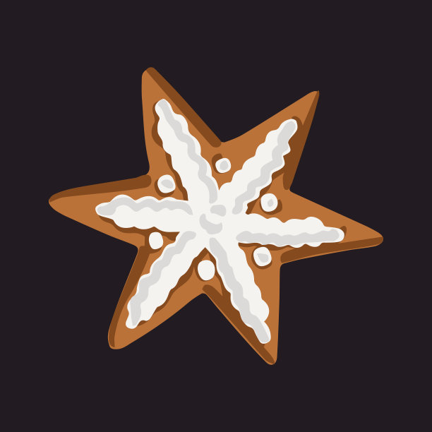 病媒隔离姜饼饼干图片下载