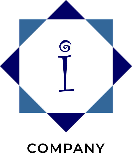 字母I字母标识设计模板图片下载