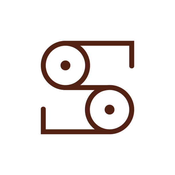 字母绳轮机标志图片下载