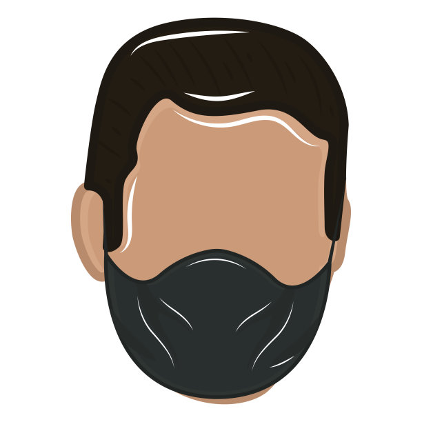 带面具的男子头像图片下载