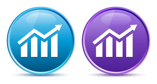 统计图标圆滑软圆形按钮设置说明图片下载