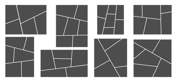 图片或相框拼贴漫画页格图片下载