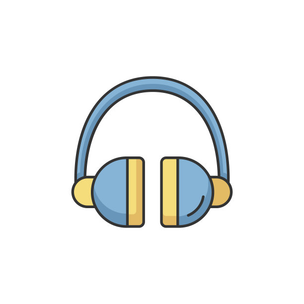 耳机RGB颜色图标图片下载