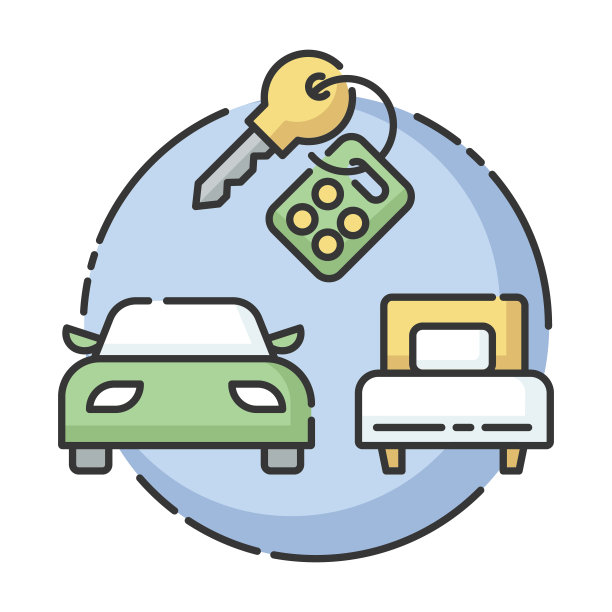 包办旅游RGB彩色图标图片下载