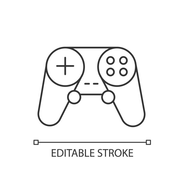 手柄线性图标图片下载