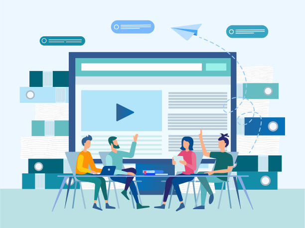 学习和工作在线家庭办公室图片下载