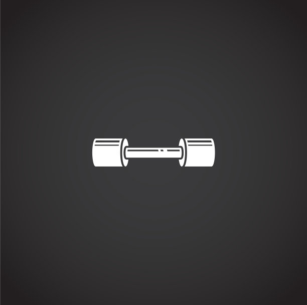 交叉健身相关图标的背景图形图片下载