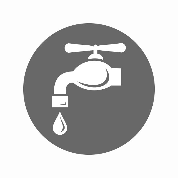 滴水图标的水龙头图片下载