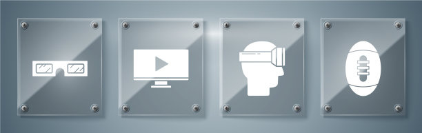 设置美式足球虚拟现实图片下载