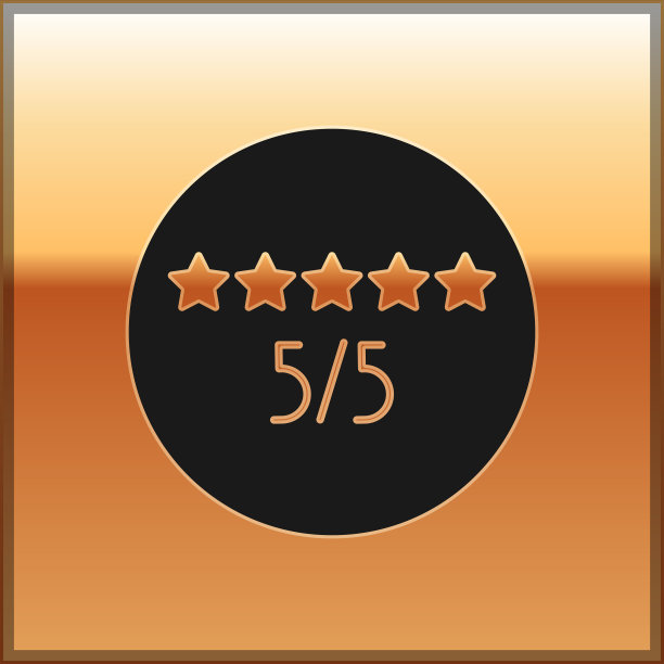 黑色的消费者或客户产品评级图标图片下载