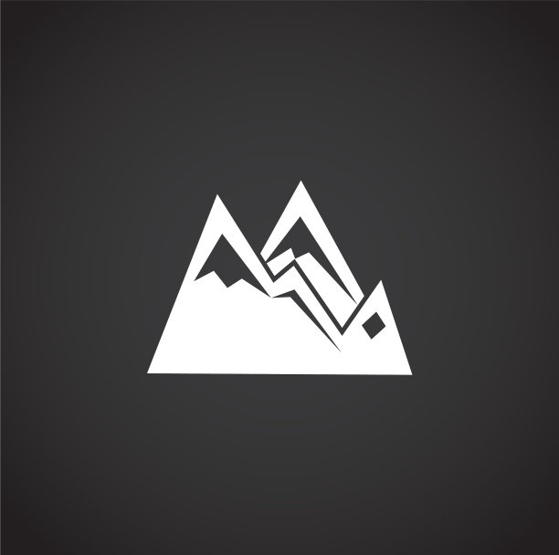 山相关图标的背景图形图片下载