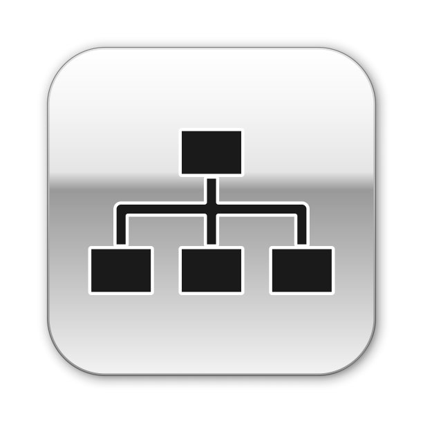 黑色企业组织结构图图片下载