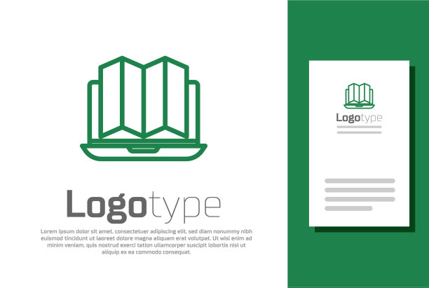 森林在地图上的绿线位置图片下载