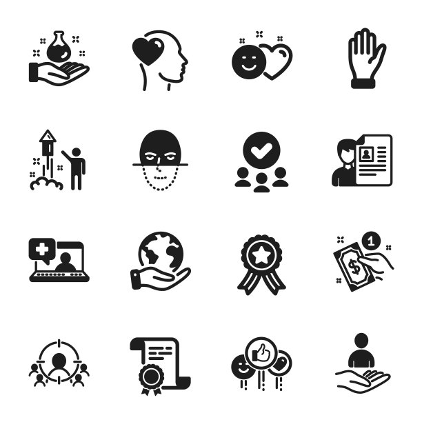 给人们设置一些图标，比如求职面试图片下载