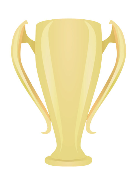 金灿灿的奖奖杯图片下载