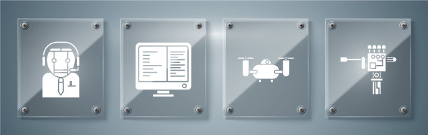 设置机械手和螺丝刀无人机图片下载