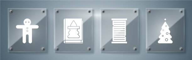 圣诞树上布置圣诞装饰品图片下载