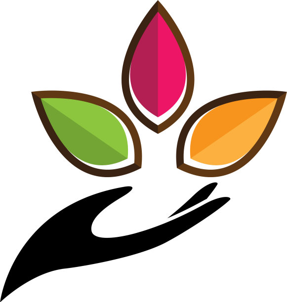 莲花象征图标图片下载