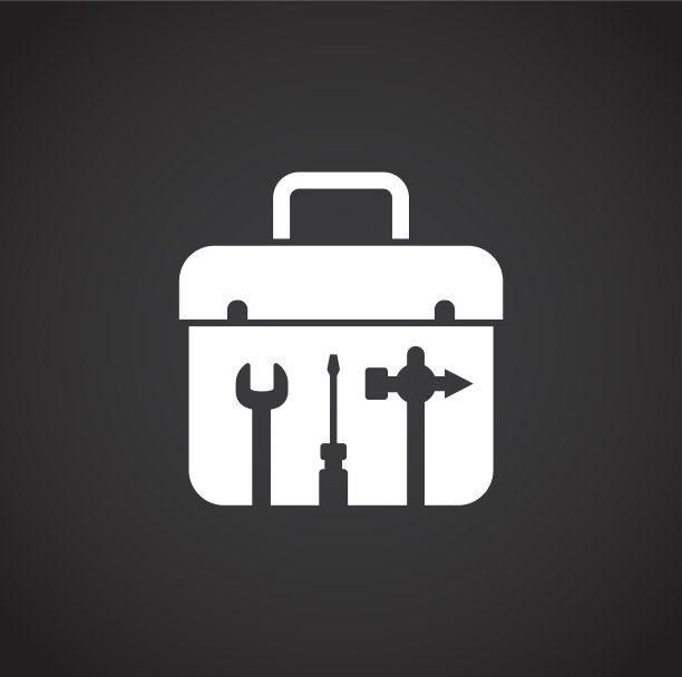 修复和服务相关图标的背景图片下载